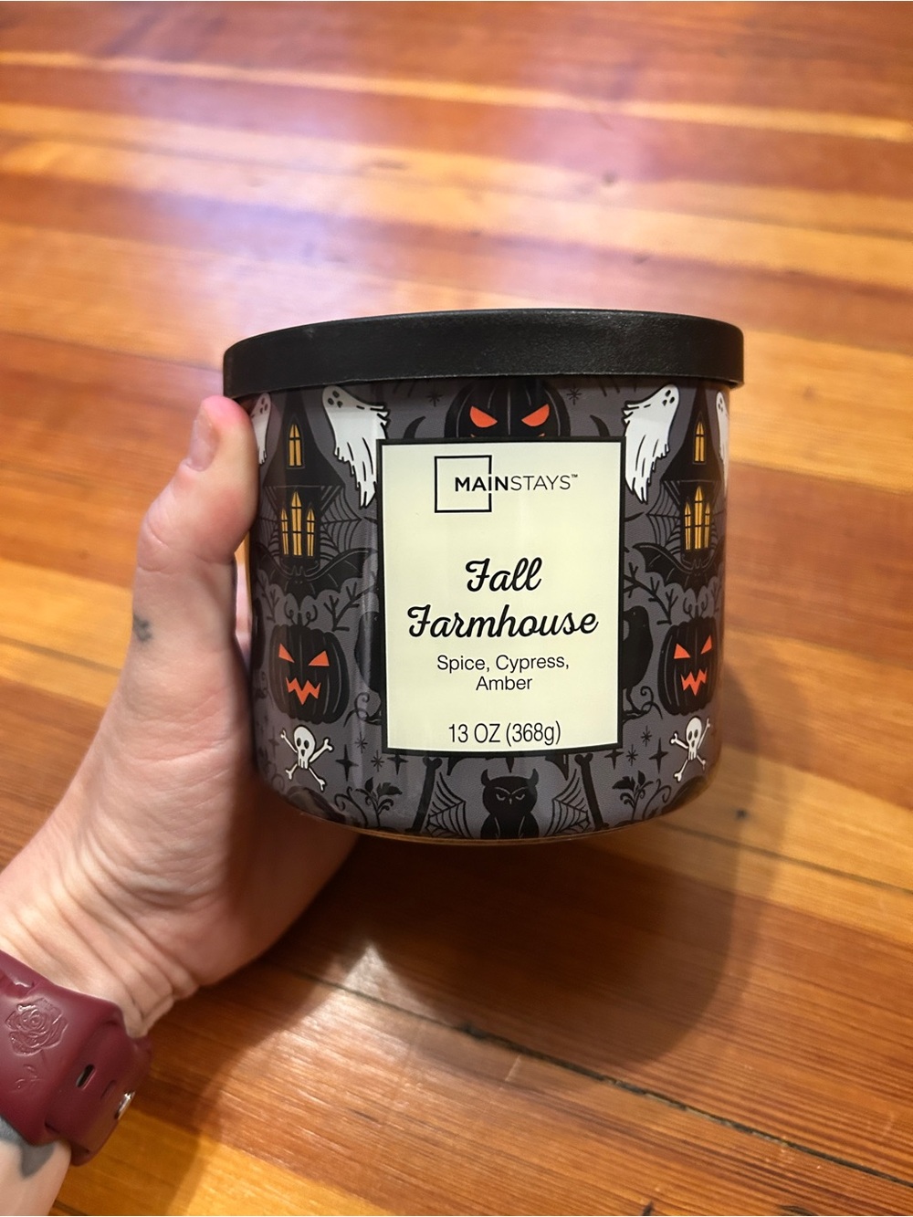 Halloween candle